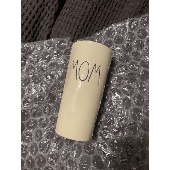Rae Dunn MOM Tall Covered Coffee Travel MUG - Picture 1 of 4